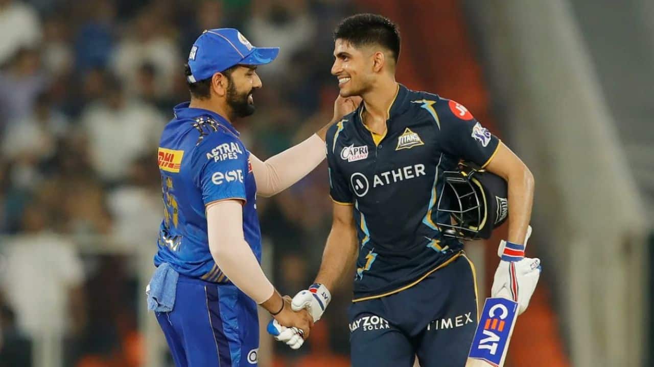 GT vs MI, Qualifier 2: Rohit Sharma Lauds Shubman Gill After Century - Picture Goes Viral